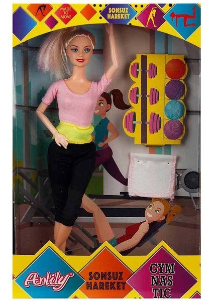 Anlily Sonsuz Hareket Bebeği - Pembe Bluz