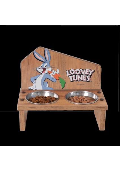 Looney Tunes Ahşap Mama Standı Looney Tunes 2'lı