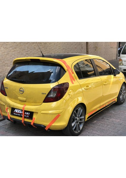 Opel Corsa D Rieger Yan Marşpiyel (Plastik)