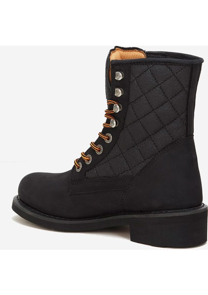 New Worker Nubuk Deri Bot 36-40 Black Nubuk