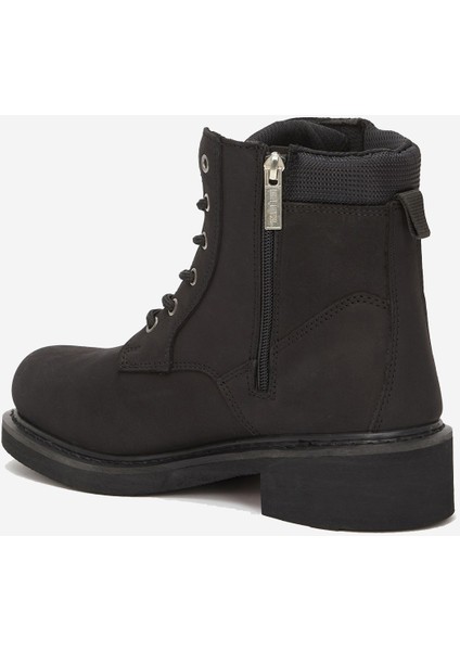 Kadın Siyah Nubuk Deri Jim Model Düz Topuk Bootie – Günlük ve Şık Kombinler İçin Rahat Tasarım modelleri