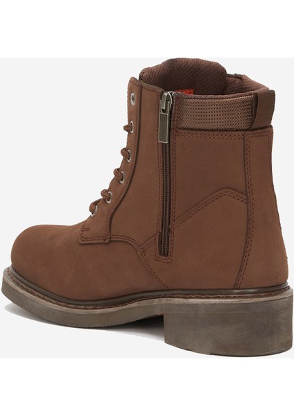 Jim Nubuk Deri Bot 36-40 Dark Brown Nubuk
