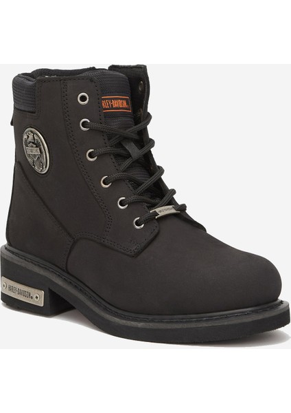 Jim Nubuk Deri Bot 40-45 Black Nubuk