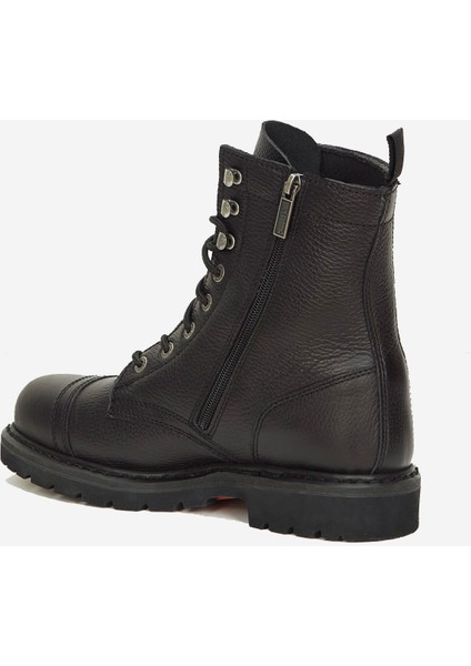 Colmar Bot 40-46 Black Baskılı Deri modelleri