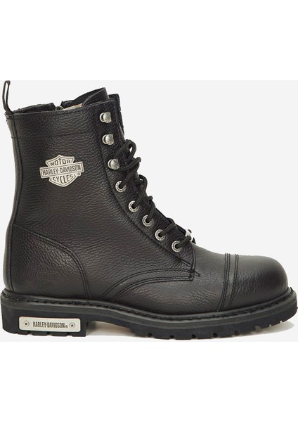 Colmar Bot 40-46 Black Baskılı Deri