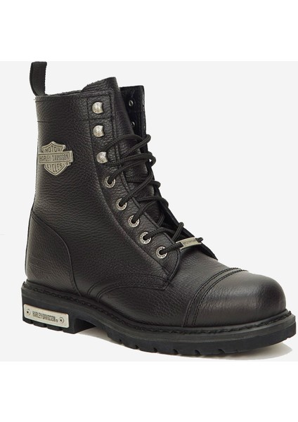 Colmar Bot 40-46 Black Baskılı Deri