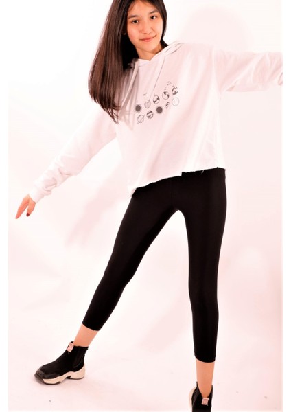 Kız Çocuk Disco Tayt (Siyah Renk) fırsatları