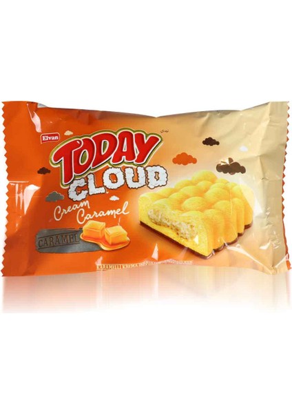 Today Cloud Cake Karamelli 40 Gr. 24 Adet (1 Kutu) fiyatları