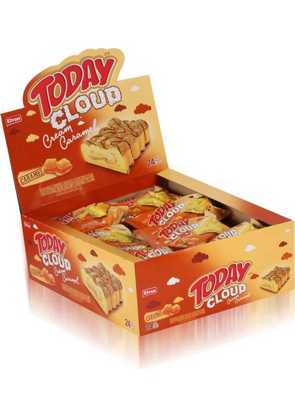 Today Cloud Cake Karamelli 40 Gr. 24 Adet (1 Kutu) modelleri