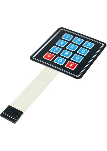 3x4 Membran Tuş Takımı - Keypad