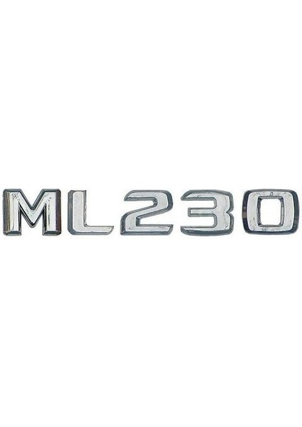 Mercedes Uyumlu ML230 Yazı Şildi 1638170915