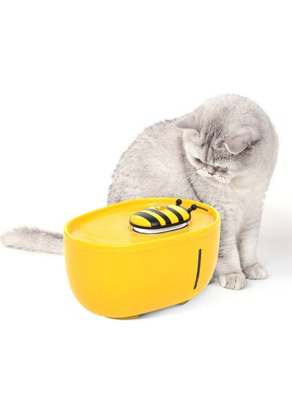 2l Filtre Fonksiyonlu Otomatik Pet Su Sebili - Sarı (Yurt Dışından)
