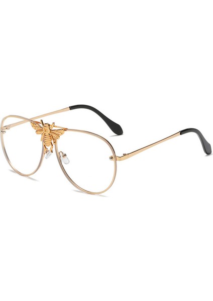 Vintage Tarz Unisex Güneş Gözlüğü - Şeffaf (Yurt Dışından)