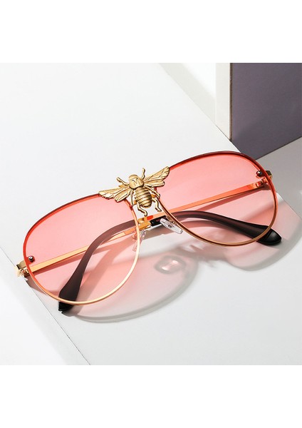 Vintage Tarz Unisex Güneş Gözlüğü - Pembe (Yurt Dışından) fiyatları