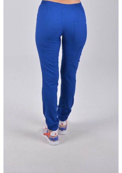 Saks Mavi Likralı Jogger Pantolon fiyatları