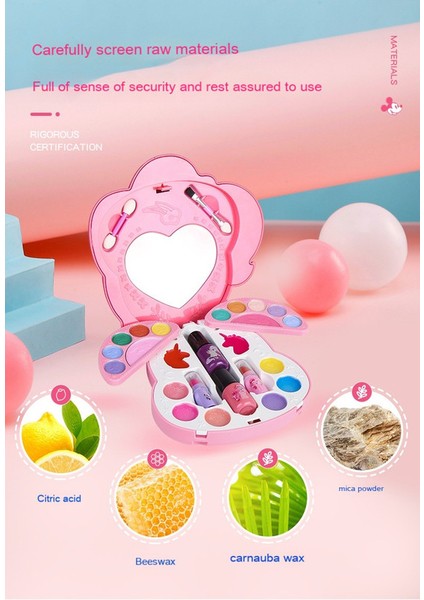 Lovehome Oyuncak Makyaj Kutusu Seti - Pembe (Yurt Dışından) modelleri