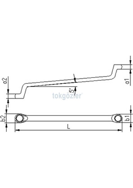 Izeltaş 0440 Düz Yıldız Anahtar 27X32 mm fiyatları