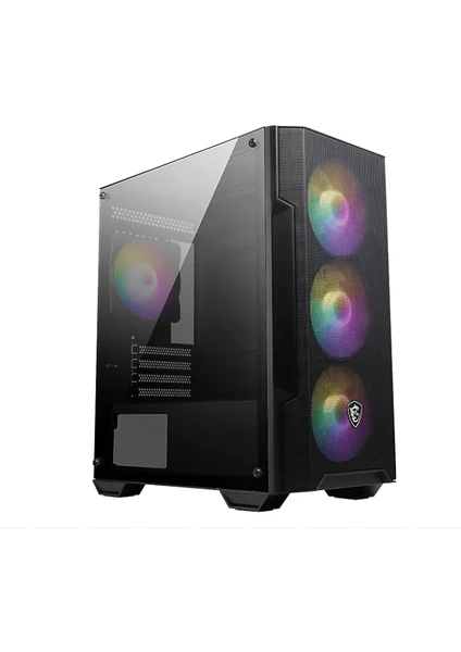 Mag Forge M100A Akrilik Yan Panel 3X120MM 1X120MM Auto Rgb Fan Matx Gaming Bilgisayar Kasası