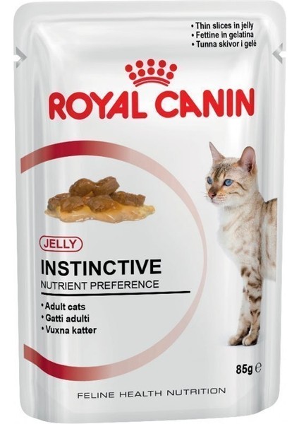 Instinctive In Jelly Kedi Konservesi 85 gr