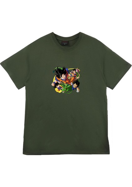 Dragonball Z Anime Baskılı Tshir