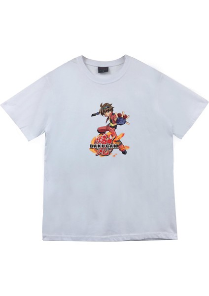 Bakugan Anime Baskılı Tshirt
