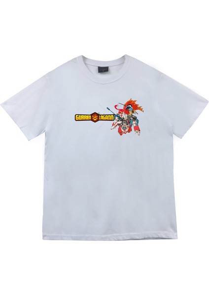 Tengen Toppa Gurren Anime Baskılı Tshir
