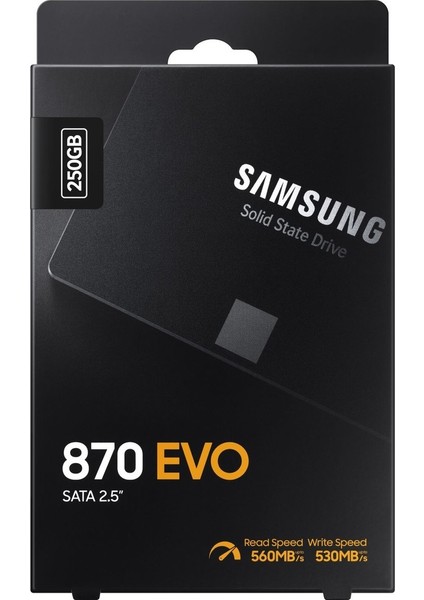 Evo 250GB 870 560-530MB SSD