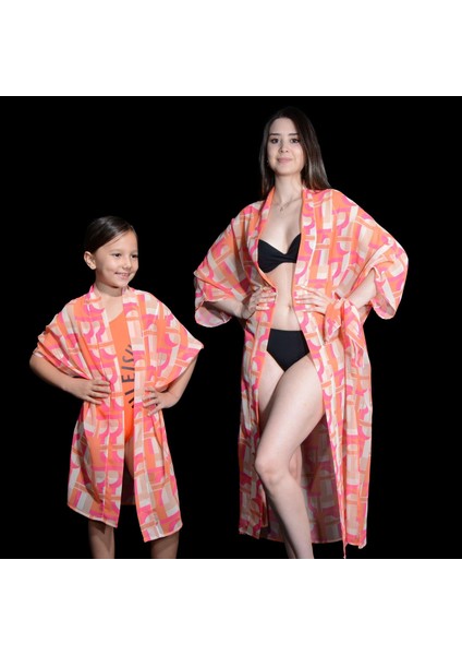Paredora Patara Anne Kız Kimono Pareo