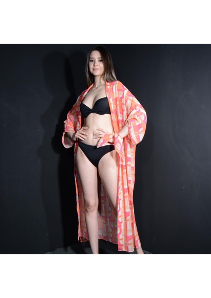 Paredora Patara Anne Kız Kimono Pareo