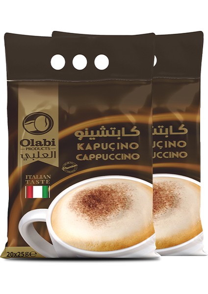 Cappuccino Çikolatalı Granül 25 gr x 20 Adet