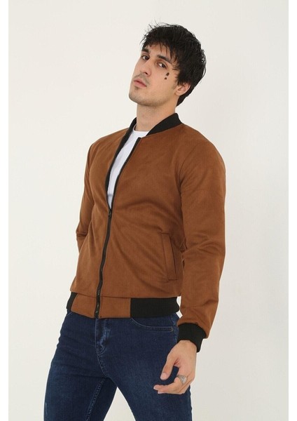 Erkek Dar Kesim Nubuk Süet Astarsız Likralı Su Itici Kolej Ceket fiyatları