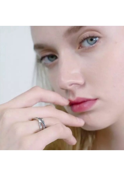 Siyah Spinel & Zirkon Taşlı Gümüş Yüzük fiyatları