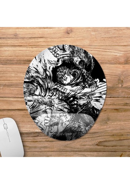 Berserk Bilek Destekli Mousepad Model - 1 Oval