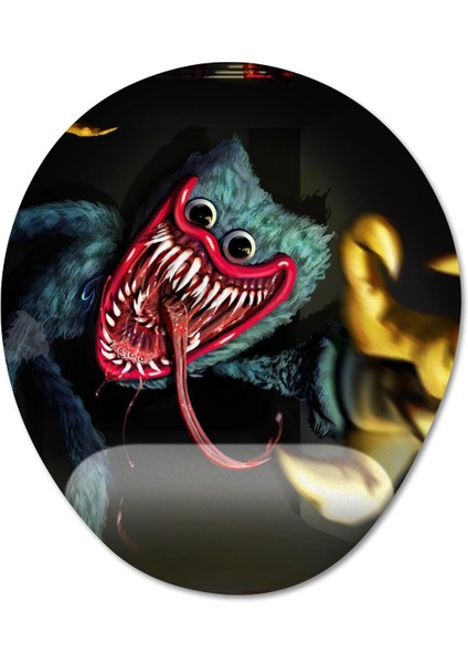 Poppy Playtime Bilek Destekli Mousepad Model - 3 Oval