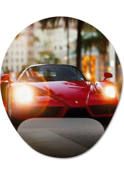 Ferrari Bilek Destekli Mousepad Model - 1 Oval
