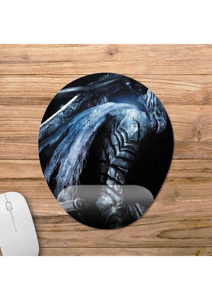 Dark Souls Bilek Destekli Mousepad Model - 3 Oval