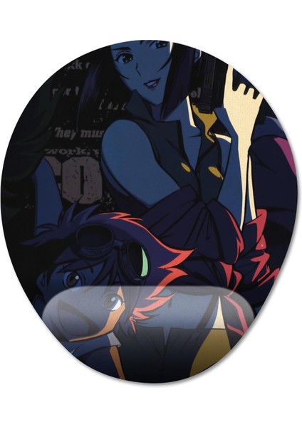 Cowboy Bebop Bilek Destekli Mousepad Model - 2 Oval