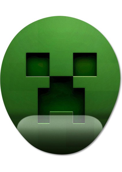 Minecraft Bilek Destekli Mousepad Model - 2 Oval