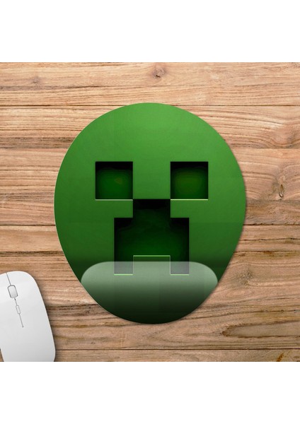 Minecraft Bilek Destekli Mousepad Model - 2 Oval fiyatları