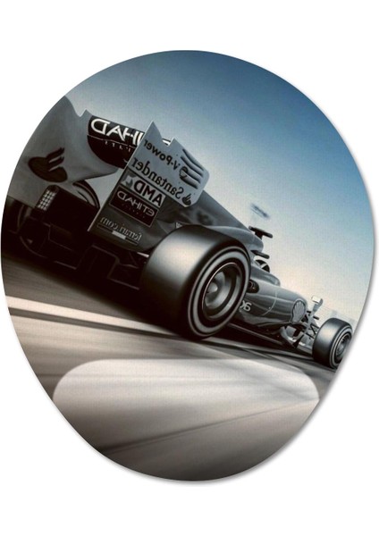 Formula 1 Bilek Destekli Mousepad Model - 4 Oval