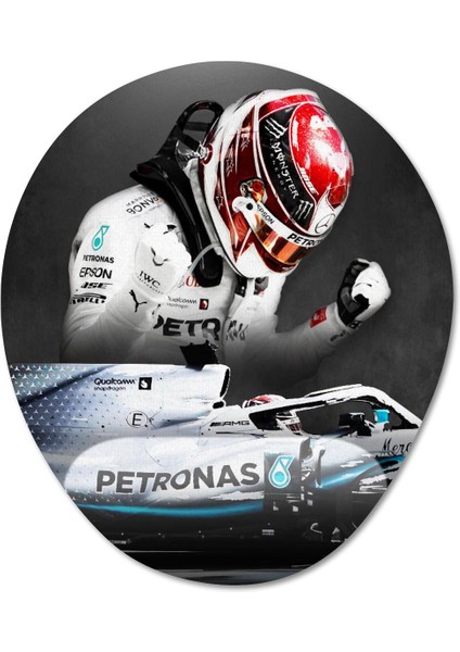 Formula 1 Bilek Destekli Mousepad Model - 8 Oval
