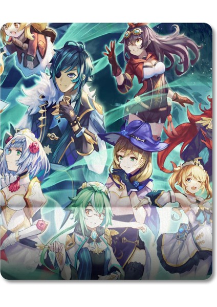 Genshin Impact Bilek Destekli Mousepad Model - 4