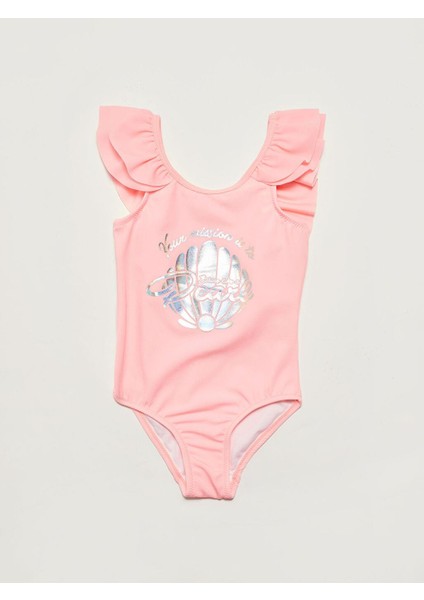 Varak Baskılı Kız Çocuk Mayo Db200722cm