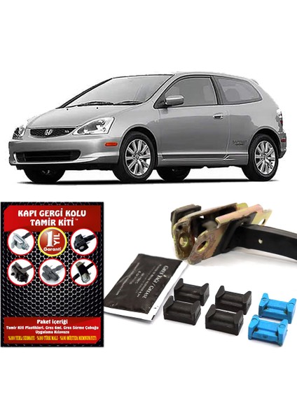 Honda Civic Sport Kapı Gergi (Limitör) Tamir Kiti 2002-2006 (2 Kapı Set)