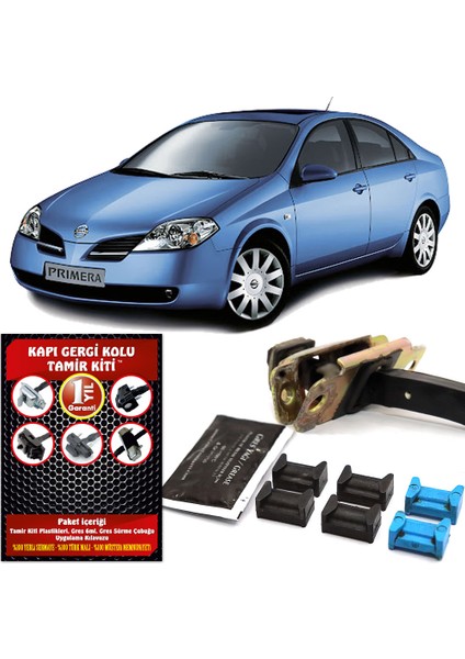 Nissan Primera Kapı Gergi (Limitör) Tamir Kiti 2 Kapı Set 1996-2008