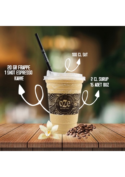 3'lü Frappe Tanışma Seti Frappe - Vanilya / Karamel / Mokka