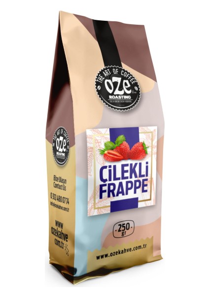 3'lü Frappe Tanışma Seti Frappe - Çilek/çikolata/mango