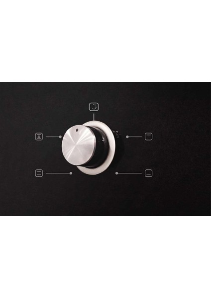 Siyah Aspiratörlü Kristal Plus Ankastre Set (B66-SF2(MT) + KO-40TAHDF + DS6-905S)