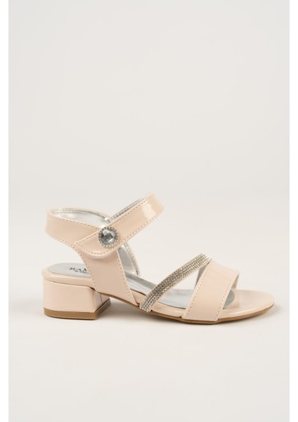 Kız Çocuk Taşlı Abiye Ayakkabı