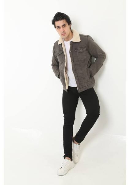 Erkek Içi Kürklü Kot Ceket fiyatları